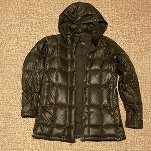 North Face dark green Transit Jacket
